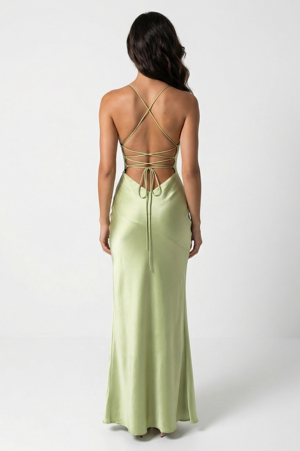 Gänseblümchen Maxikleid mit Schlitz