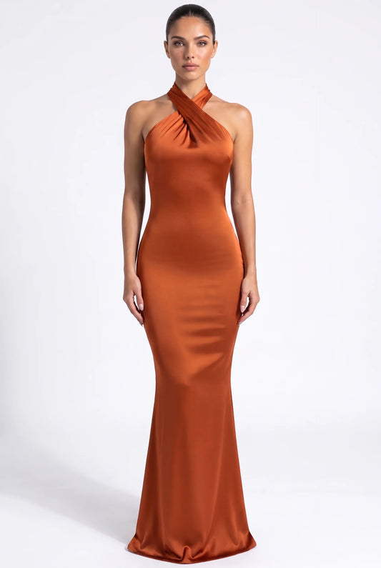 Valeria Halter Maxi Dress