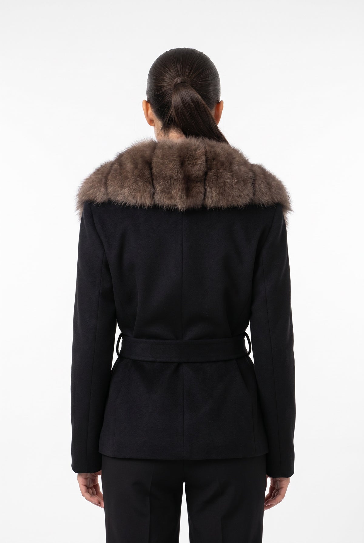 Margot Faux Fur Collar Jacket