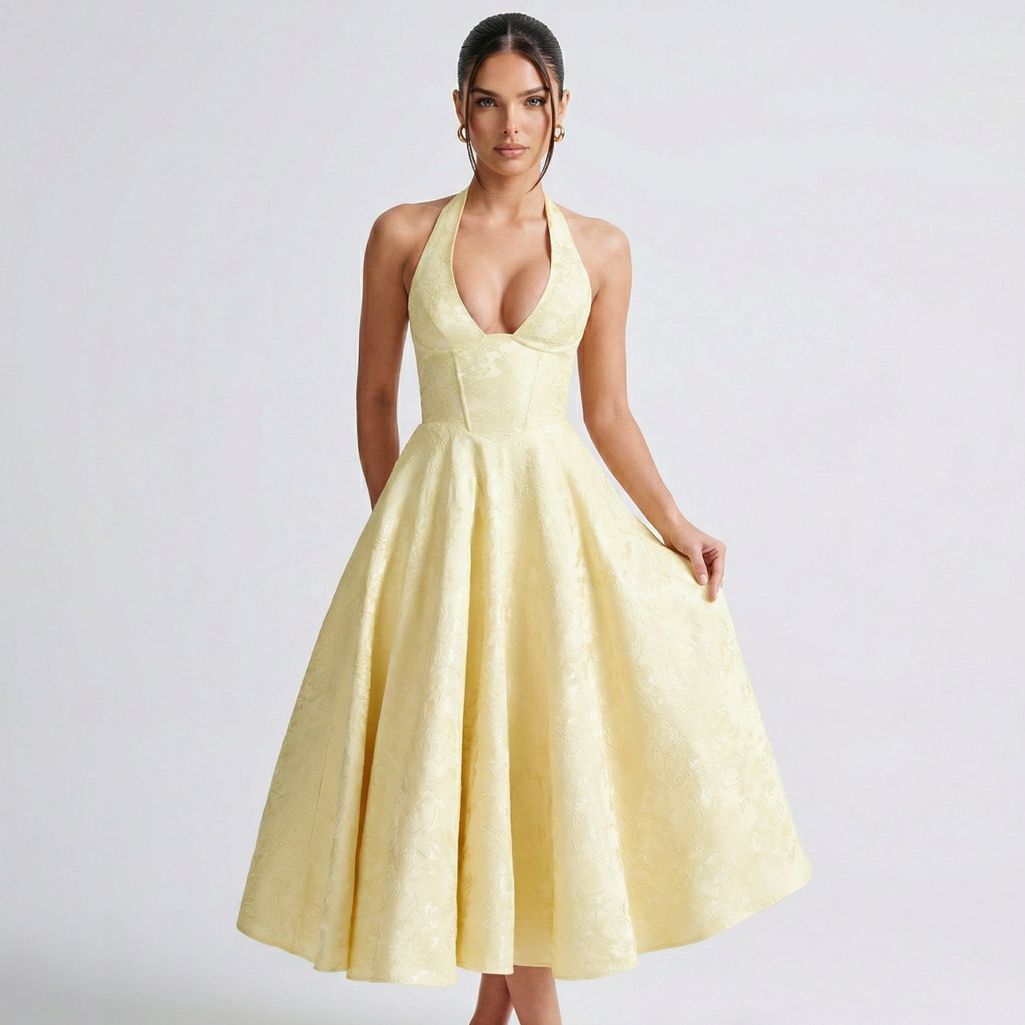 Das Floriane Midikleid