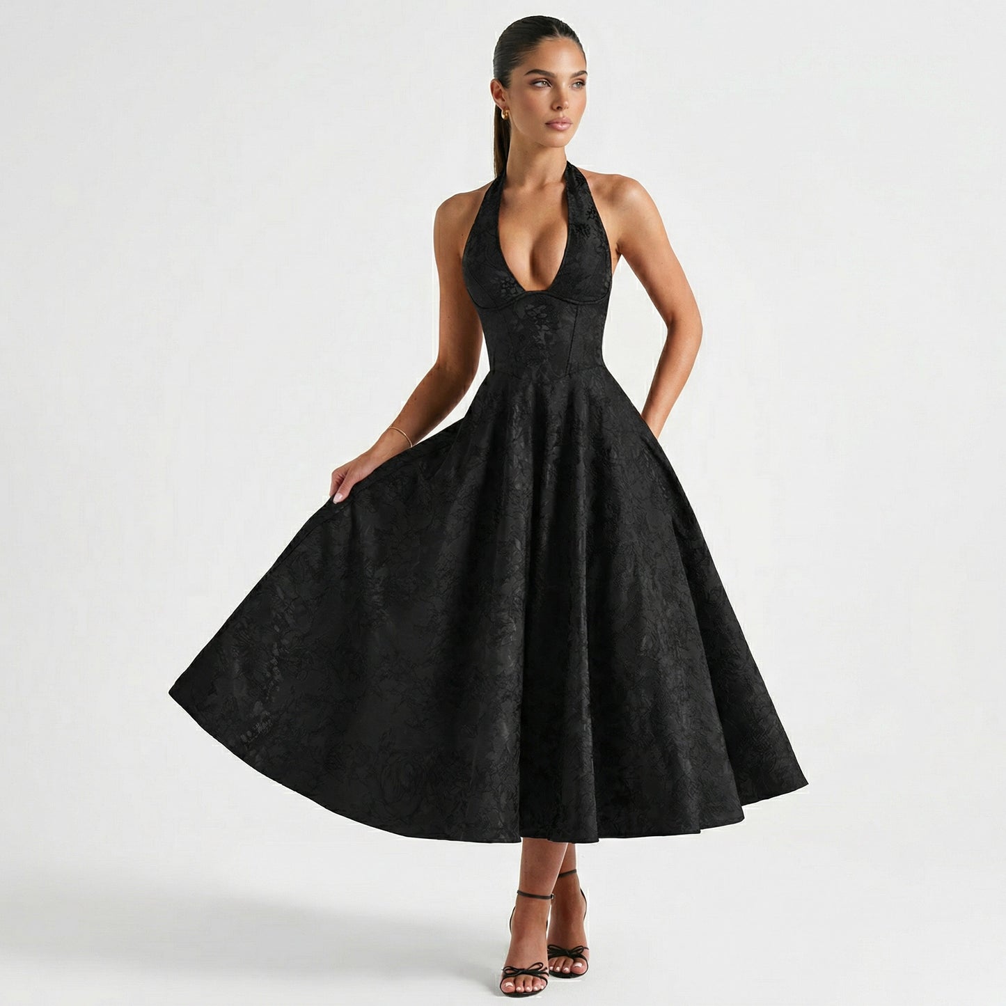 Das Floriane Midikleid
