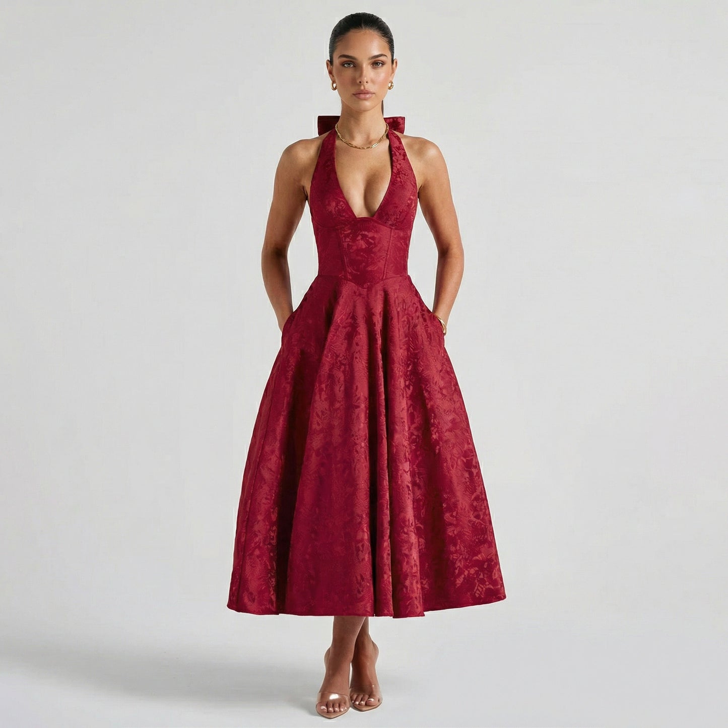 Das Floriane Midikleid