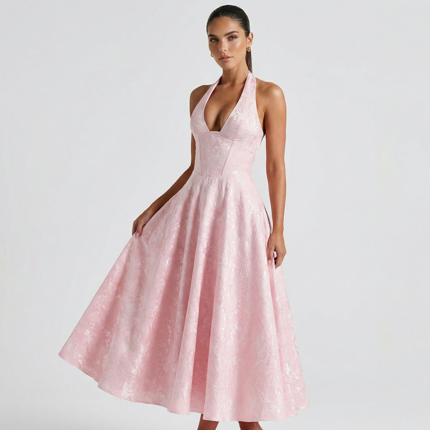 Das Floriane Midikleid