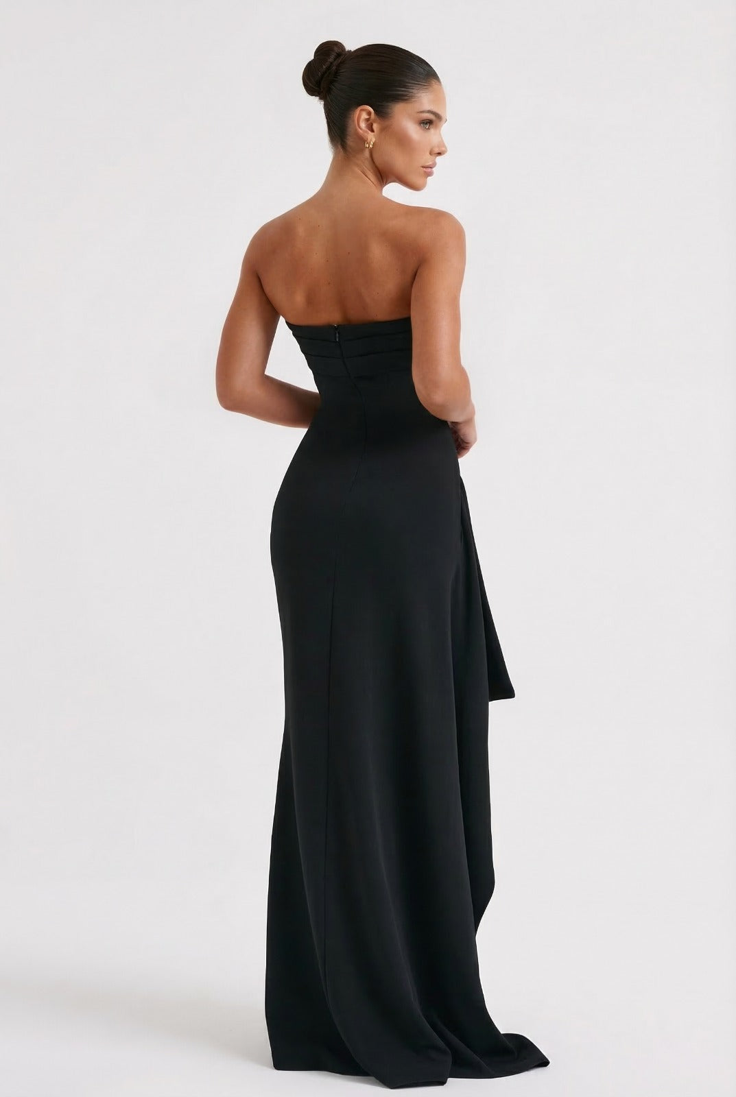 Eleanor Maxikleid mit Schlitz
