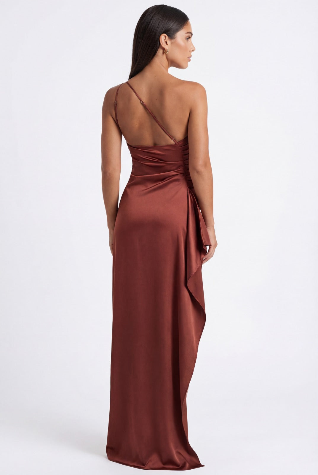 Aurora Maxikleid aus Satin
