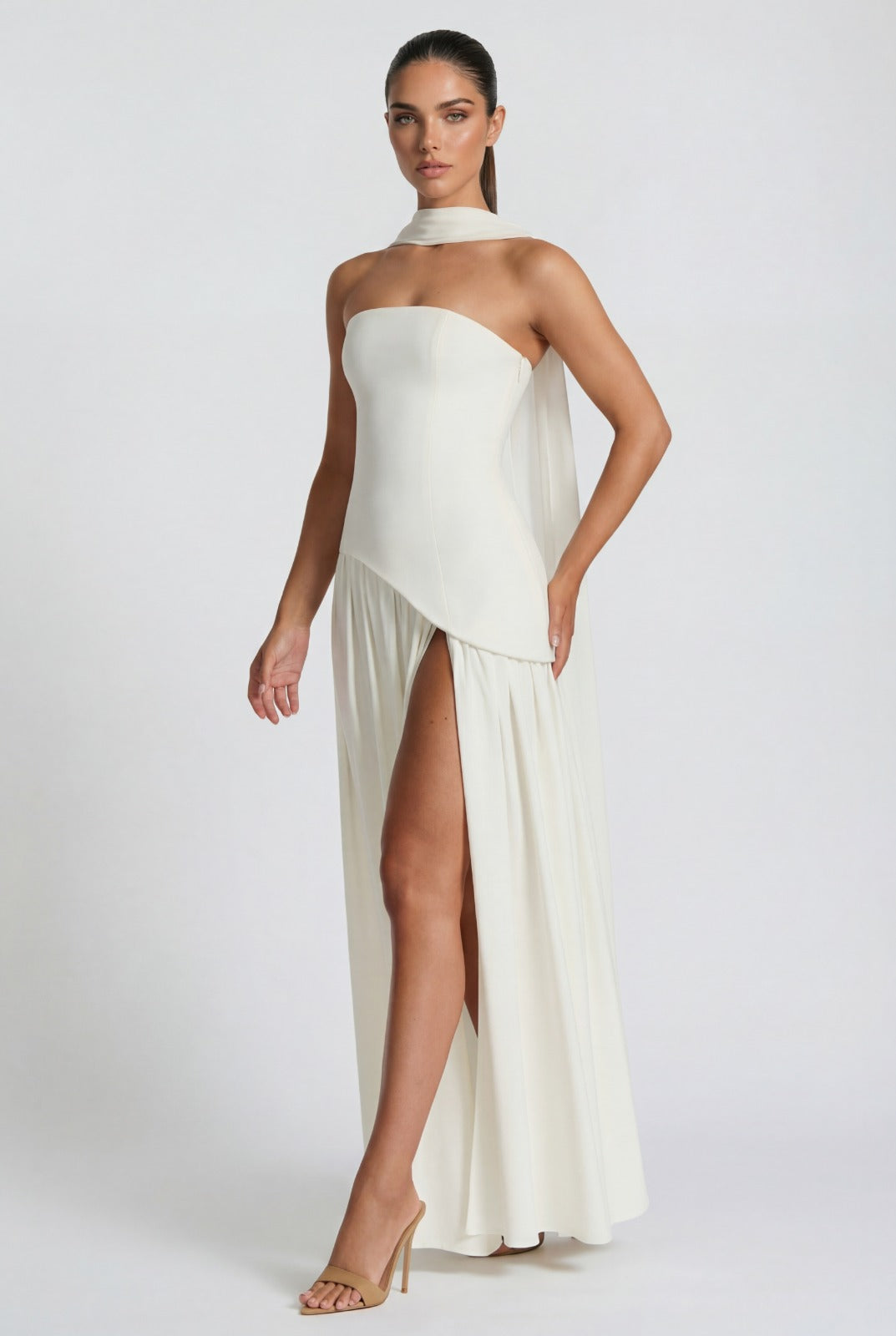 Lila Maxi Slit Dress