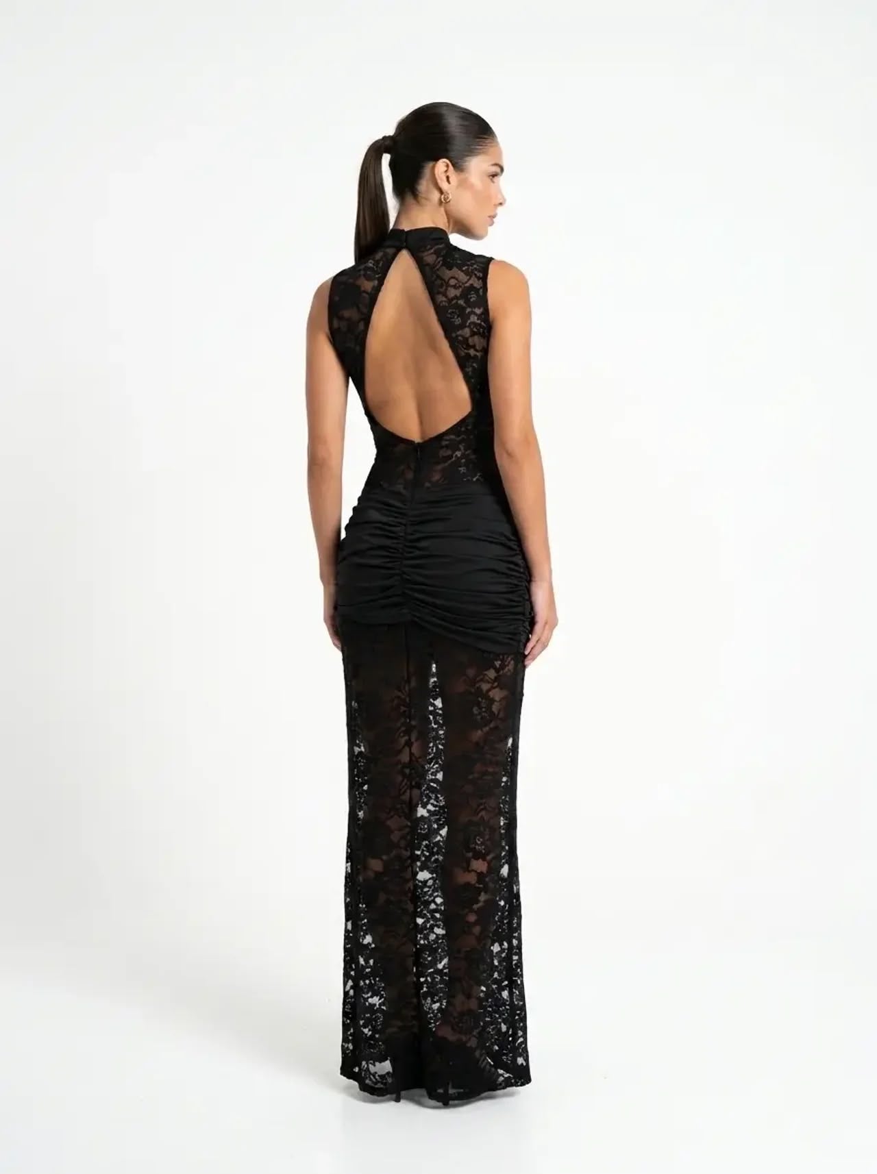 Maxi-Schlitzkleid „After Dusk“