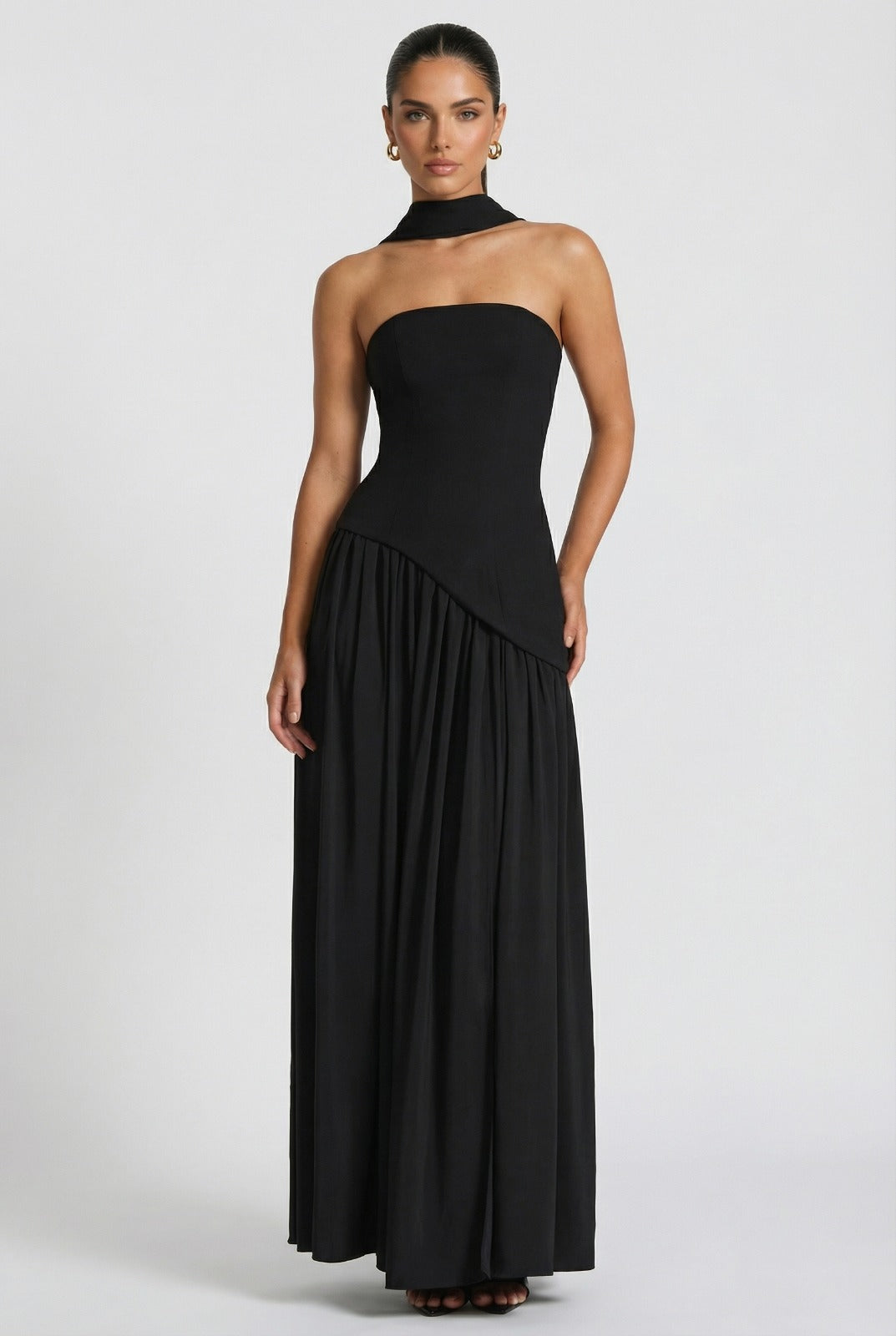 Lila Maxi Slit Dress