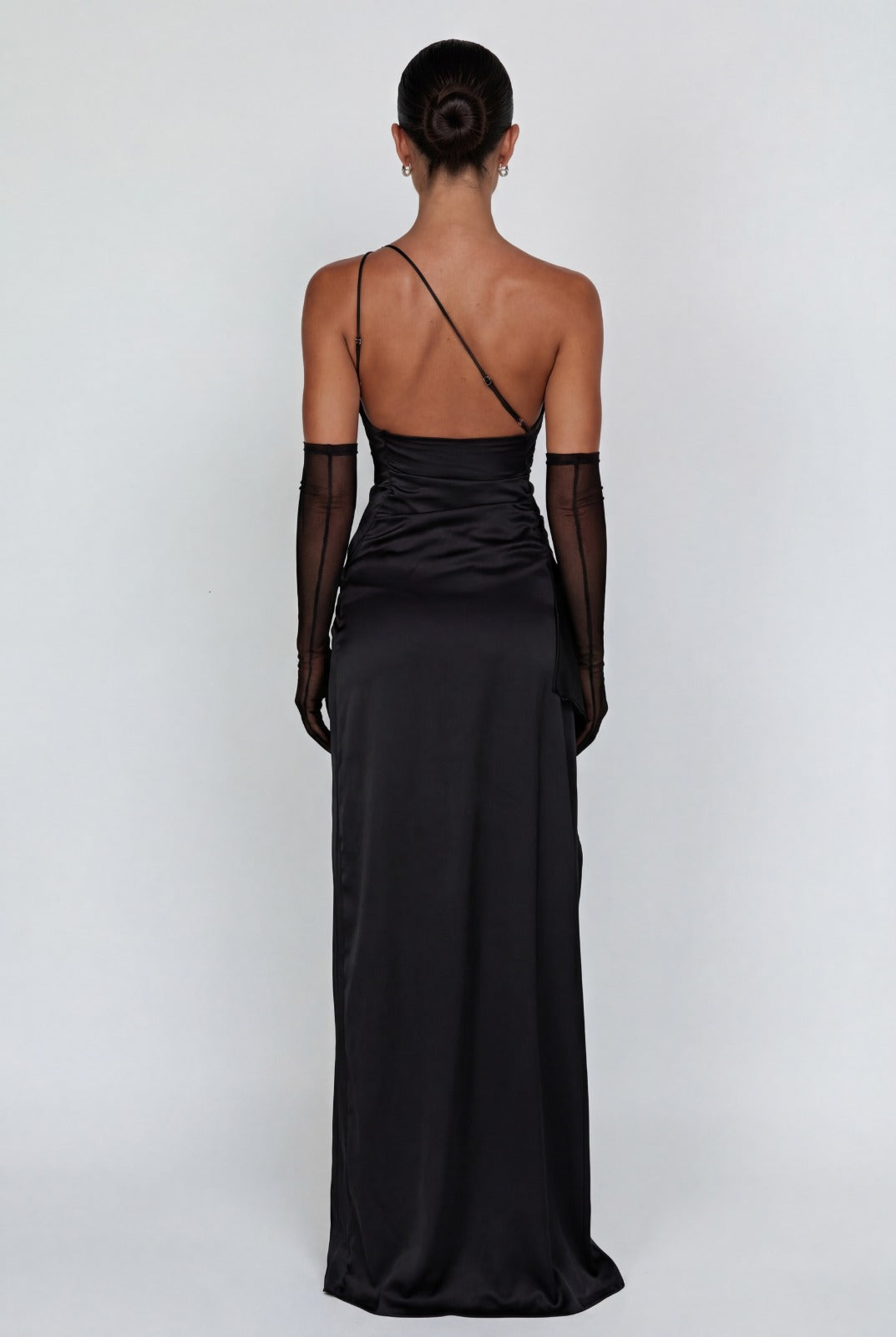 Aurora Maxikleid aus Satin