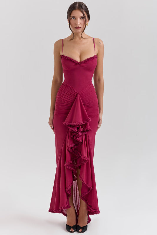 Auréline Ruffled Gown
