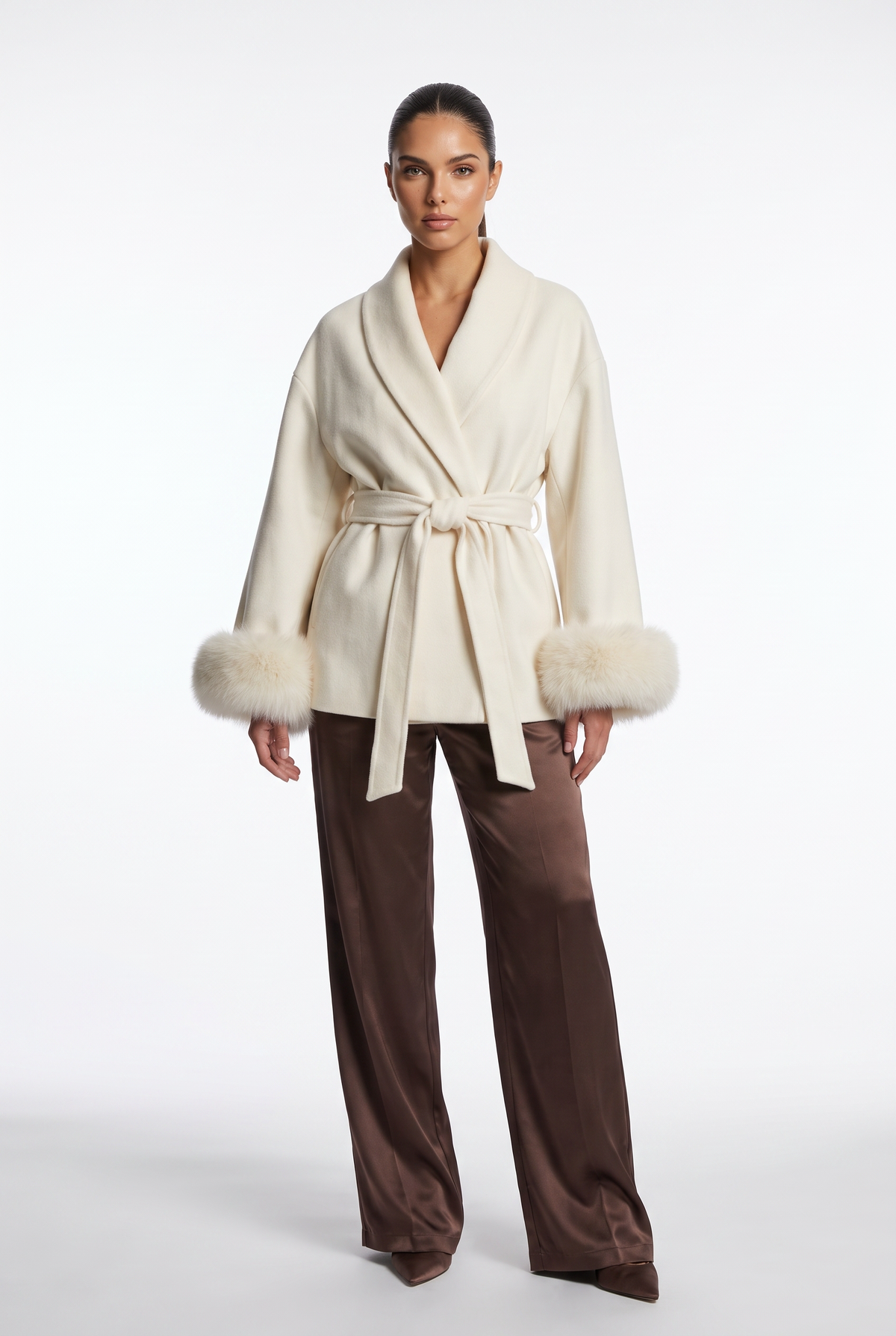 The Elizabeth Wrap Coat