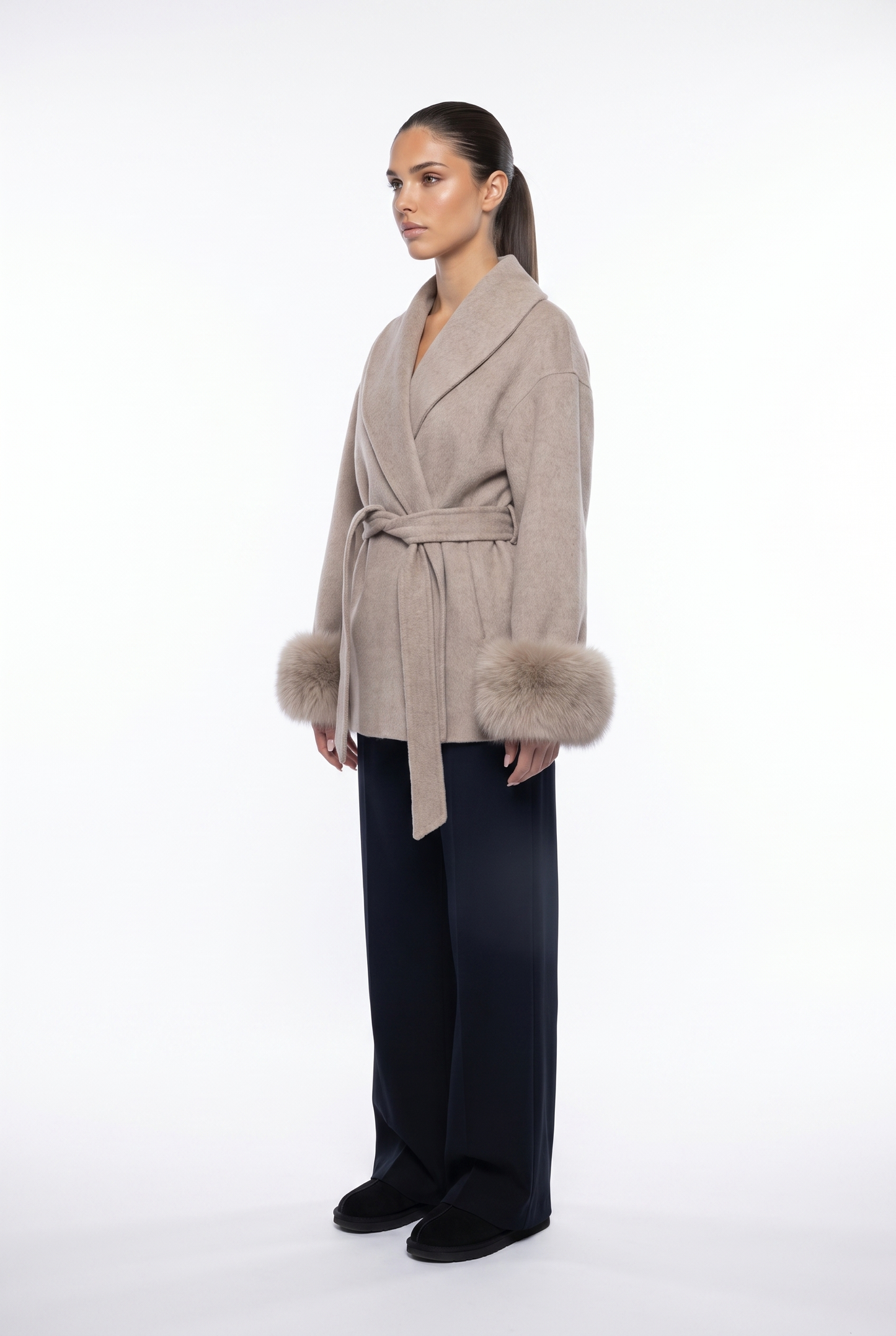The Elizabeth Wrap Coat
