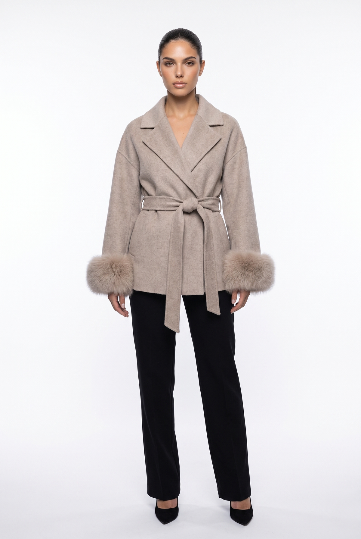 The Elizabeth Wrap Coat