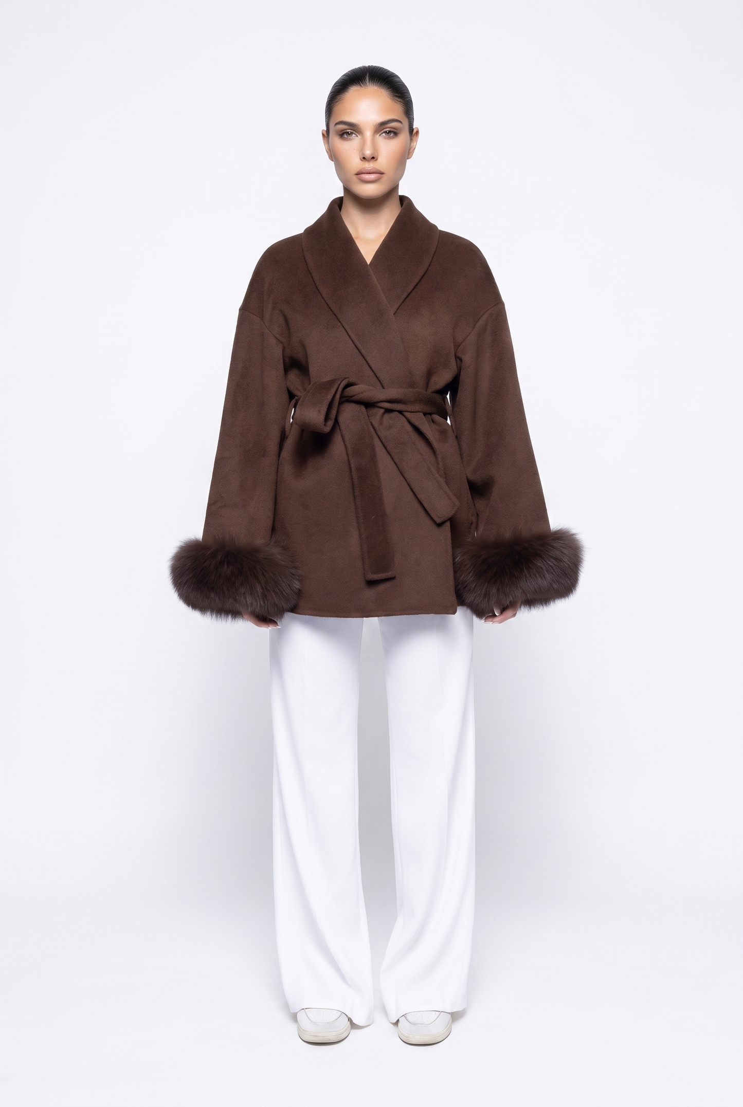 The Elizabeth Wrap Coat