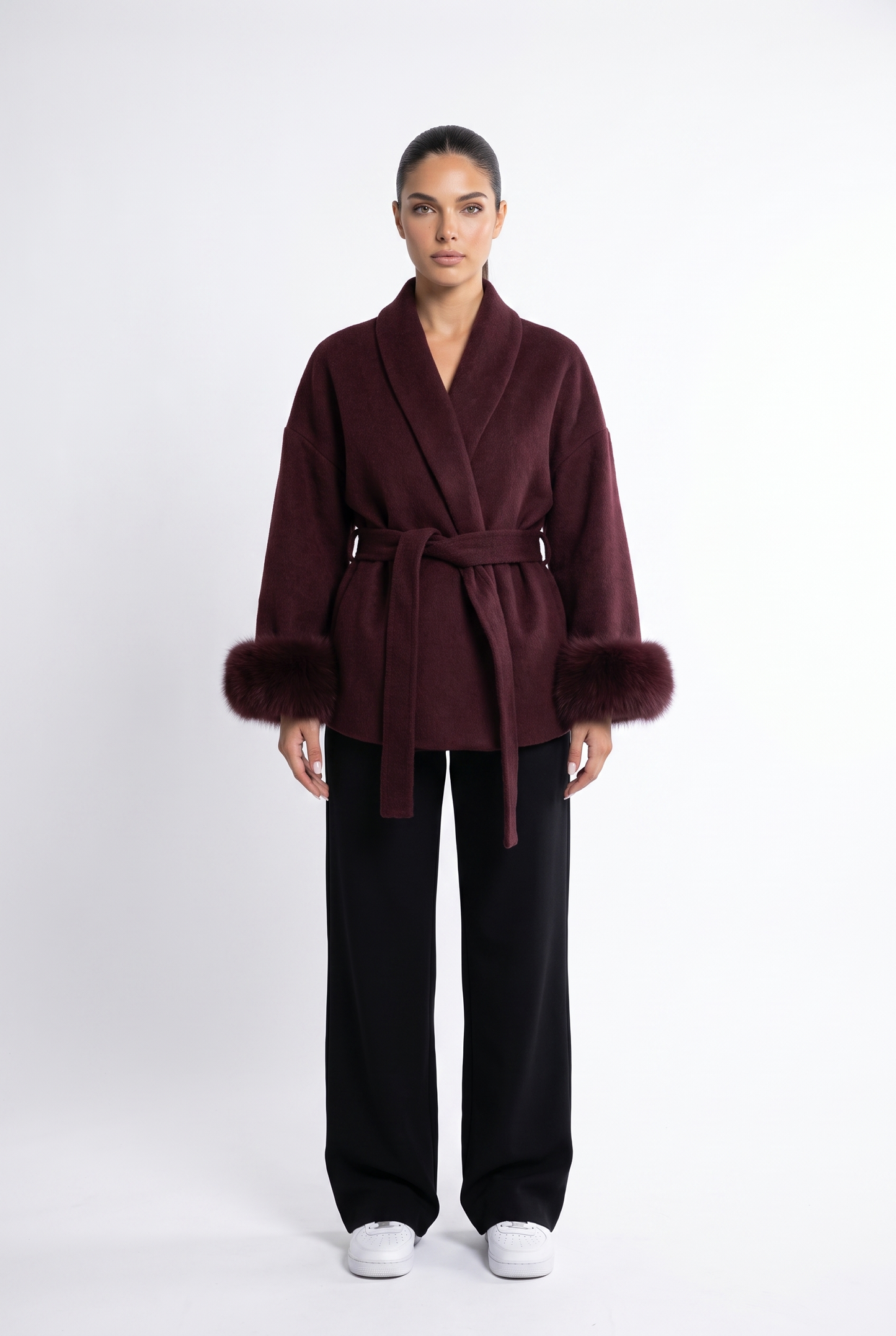 The Elizabeth Wrap Coat