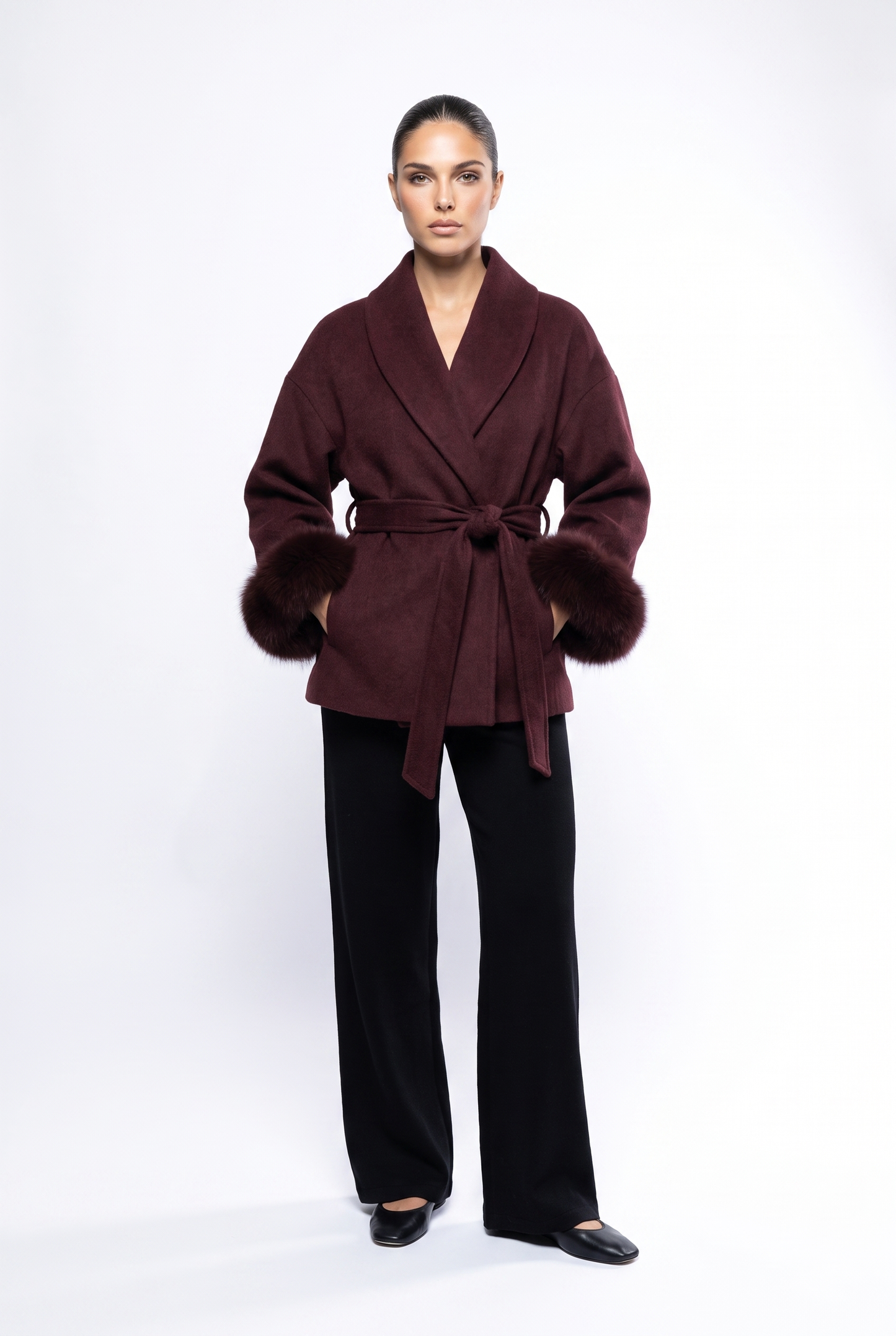 The Elizabeth Wrap Coat