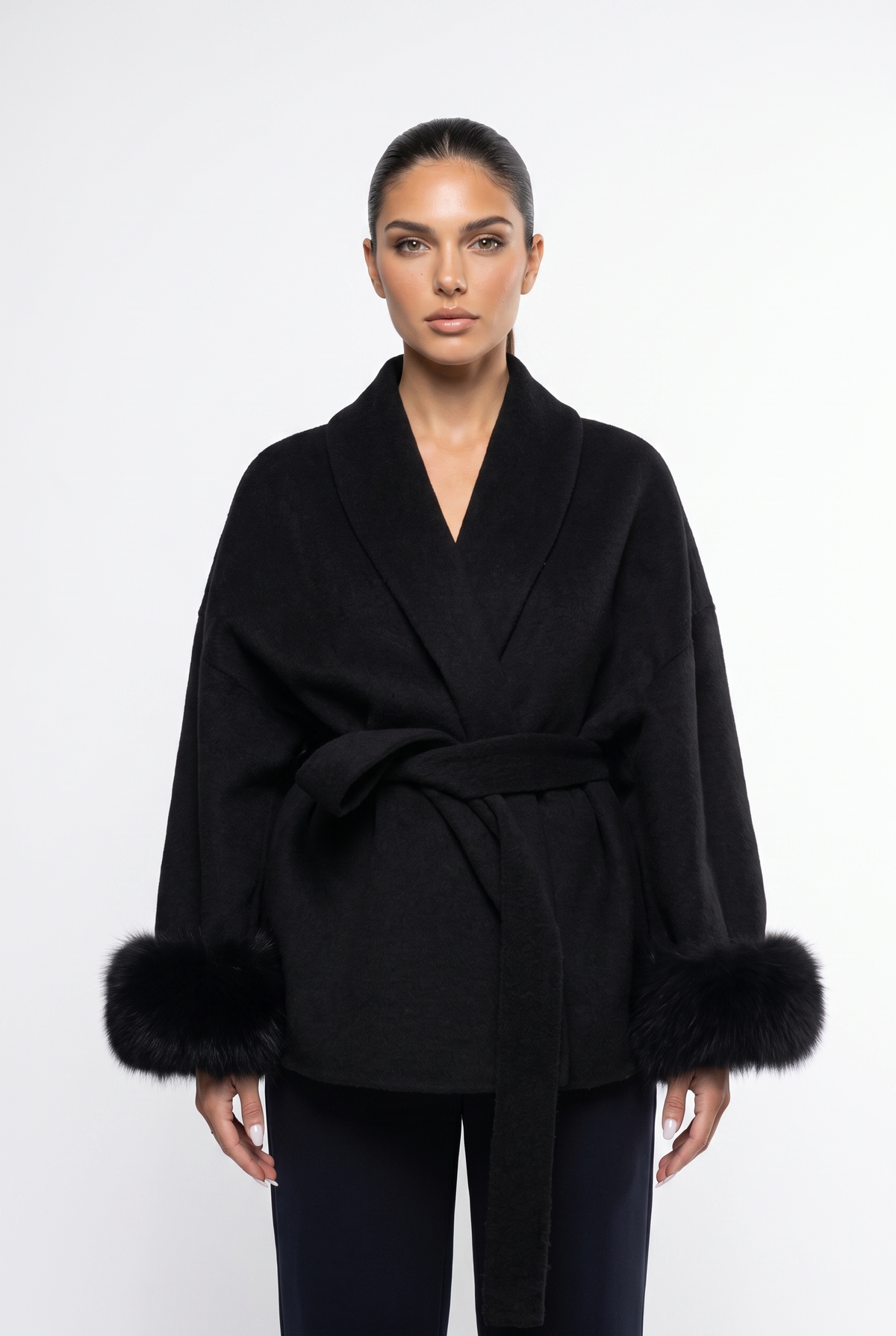The Elizabeth Wrap Coat