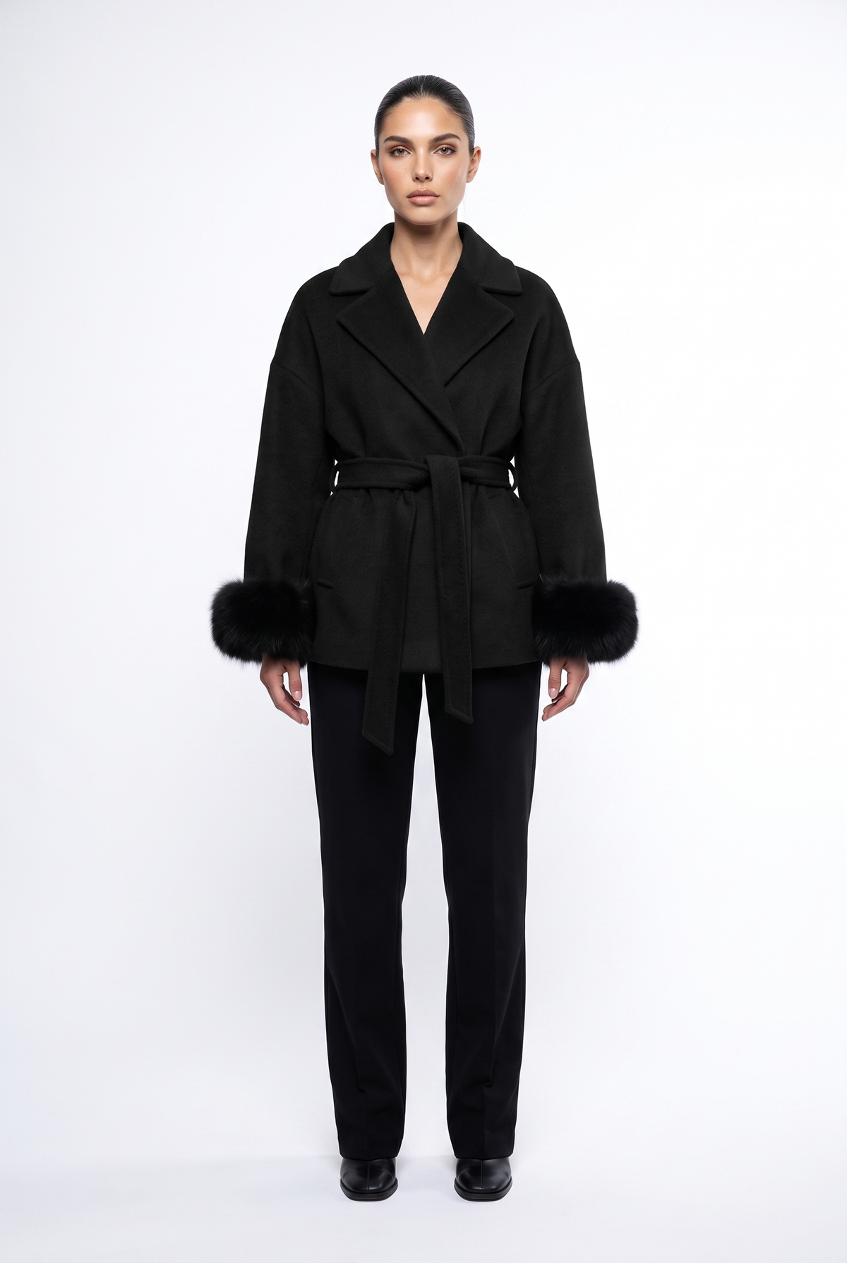 The Elizabeth Wrap Coat