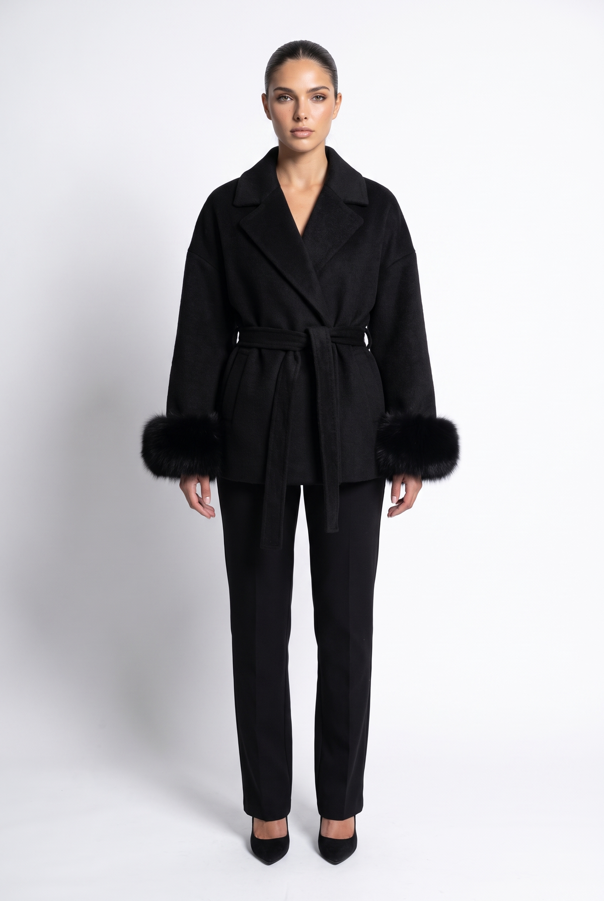 The Elizabeth Wrap Coat