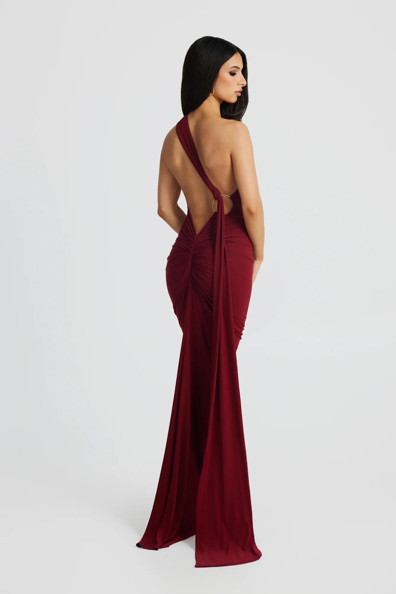 Arabella backless maxi dress
